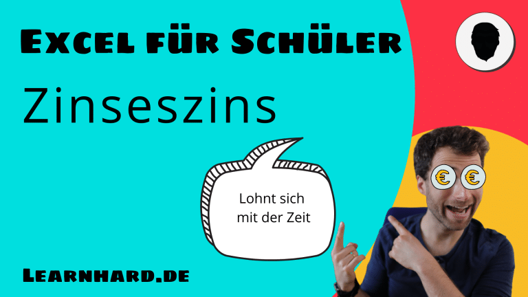 Read more about the article Excel für Schüler erklärt: Zinseszins berechnen